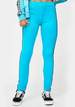 Kappa Bottoms Blue 222 Banda Dessy Reflective Leggings