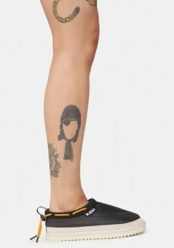 Kappa Black & White 222 Banda Mules