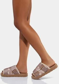 Kappa Beige Authentic Nuuk 1 Slide Sandals