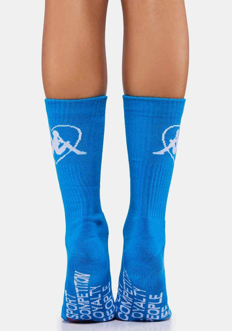 Cheap β Kappa Blue Authentic Loval Crew 𧦠Socks π 4 Kappa Blue Authentic Loval Crew Socks