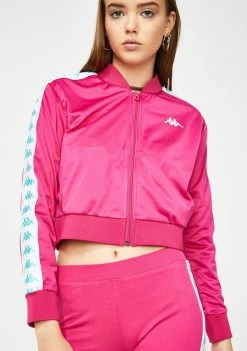 Kappa Fuchsia 222 Banda Asber Crop Jacket