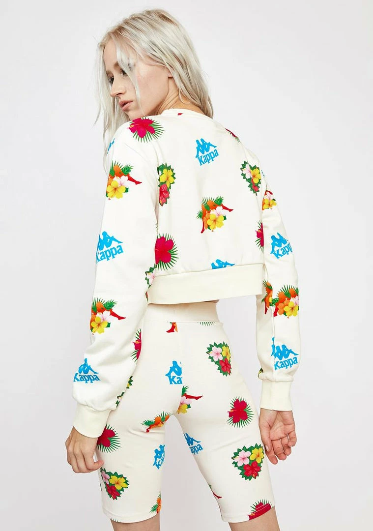 Hot Sale π€© Kappa Cream Authentic Denpassar Sweatshirt π₯° 6 Kappa Cream Authentic Denpassar Sweatshirt