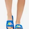 Kappa Blue Authentic Adam 4 Slides Sandals