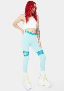 Kappa Blue 222 Banda Ikongo Leggings Active