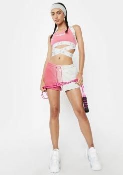 Kappa Bottoms Pink Authentic Makassar Shorts