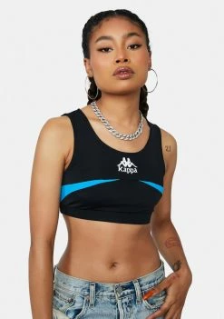 Kappa Noir Authentic Football Efin Sports Bra