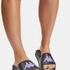 Kappa Black Lilac Authentic Adam 2 Slide Sandals
