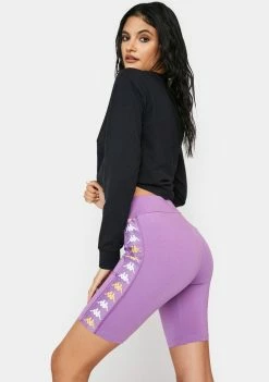 Kappa Violet 222 Banda Utuado Bike Shorts Active