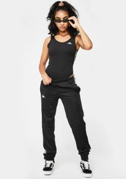 Kappa 222 Banda Dinas Reflective Trackpants Bottoms