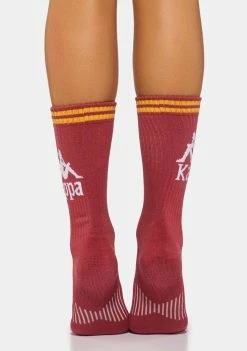 Kappa Red Melody Authentic Amal Socks