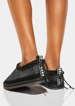 Kappa Black Authentic Mule 3 Slippers