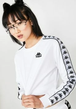 Kappa Tops 222 Banda Ays Crop Sweatshirt