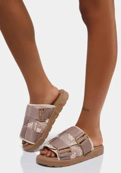 Kappa Beige Authentic Nuuk 1 Slide Sandals