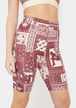 Kappa Beige Authentic Antsohihy Bike Shorts Active