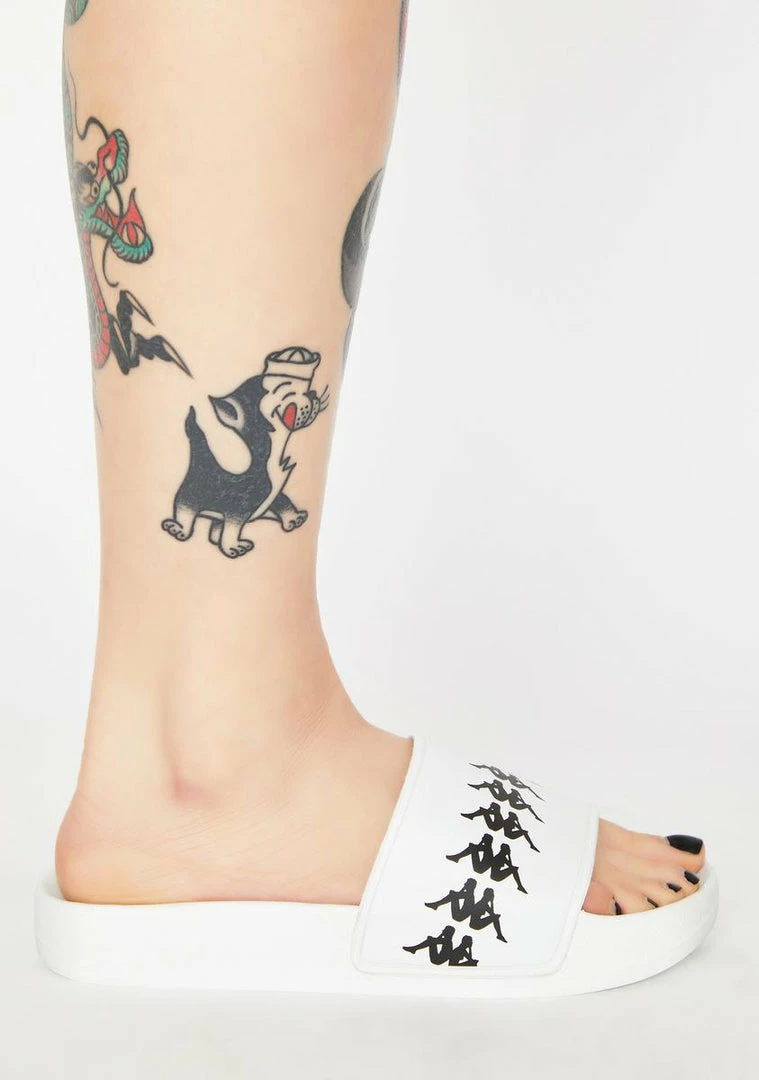 Flash Sale π Kappa White 222 Banda Adam 4 Slides π 5 Kappa White 222 Banda Adam 4 Slides