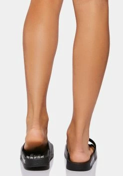 Kappa Black Authentic Aasiaat 1 Slide Sandals