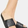 Kappa Black 222 Banda Adam 17 Slide Sandals