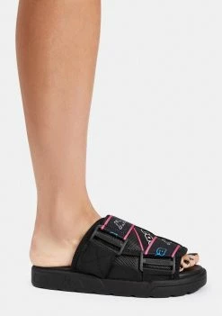 Kappa Logo Tape Kalpi Sandals