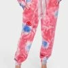 Kappa Pink Authentic Camda Tie Dye Sweatpants Bottoms