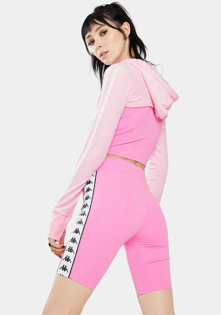 Outlet π₯° Kappa Pink 222 Banda Cicles 2 Biker Shorts π€© 6 Kappa Pink 222 Banda Cicles 2 Biker Shorts