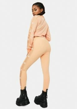 Kappa Peach Pink 222 Banda Bartes Sport Leggings