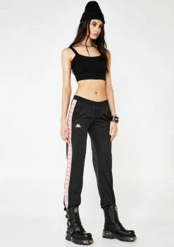 Kappa Bottoms Pink 222 Banda Wastoria Trackpants