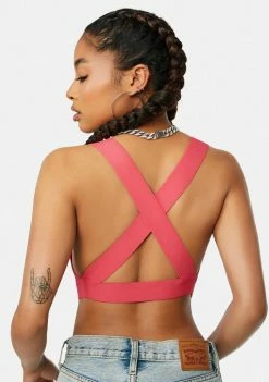 Cheap β€οΈ Kappa Active Fuchsia White Authentic Pop Ezay Sports Bra π 9 Kappa Active Fuchsia White Authentic Pop Ezay Sports Bra