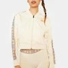 Kappa Beige 222 Banda Osbar Track Jacket Outerwear