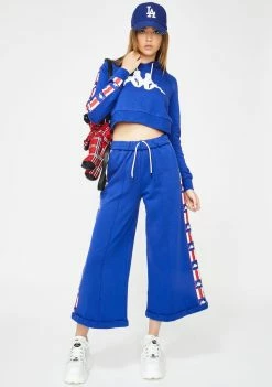 Kappa Authentic LA Berry Crop Hoodie