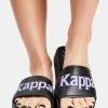 Kappa Black Lilac 222 Banda Adam 17 Slides