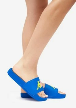 Kappa Blue Authentic Adam 4 Slides Sandals