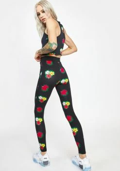 Kappa Black Authentic Medan Leggings