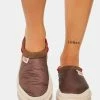 Kappa Brown 222 Banda Mules Flats