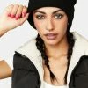 Kappa Black Authentic Giada Beanie Hats