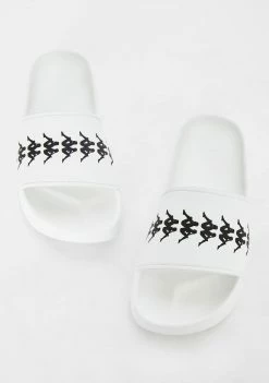 Flash Sale π Kappa White 222 Banda Adam 4 Slides π 7 Kappa White 222 Banda Adam 4 Slides