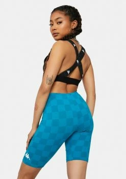 Best Pirce π Kappa Active Green Sea White Authentic Pop Emiaza Bike Shorts π₯ 9 Kappa Active Green Sea White Authentic Pop Emiaza Bike Shorts