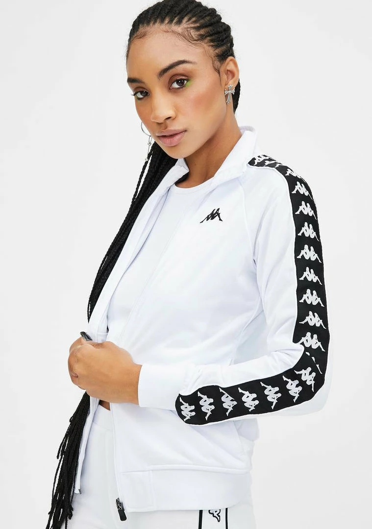 Wholesale ✔️ Kappa Outerwear White 222 Banda Wanniston Slim Jacket ⌛ 4 Kappa Outerwear White 222 Banda Wanniston Slim Jacket