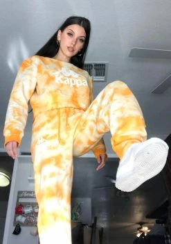 Kappa Camda Tie Dye Jogger Sweatpants Bottoms