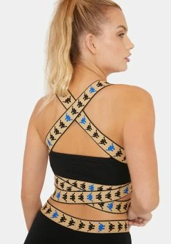 Promo 𧨠Kappa Blue Orange 222 Banda Ivohibe Bra Top Active β 10 Kappa Blue Orange 222 Banda Ivohibe Bra Top Active