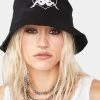 Kappa Hats Black Authentic Tychy Bucket Hat