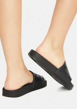 Kappa Black 222 Banda Adam 17 Slide Sandals