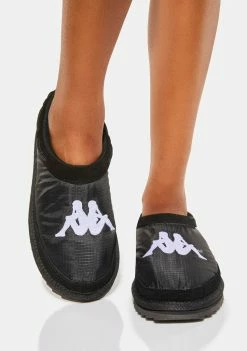 Kappa Black Authentic Mule 3 Slippers