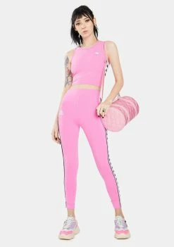 Kappa Active Pink 222 Banda Barrio Leggings
