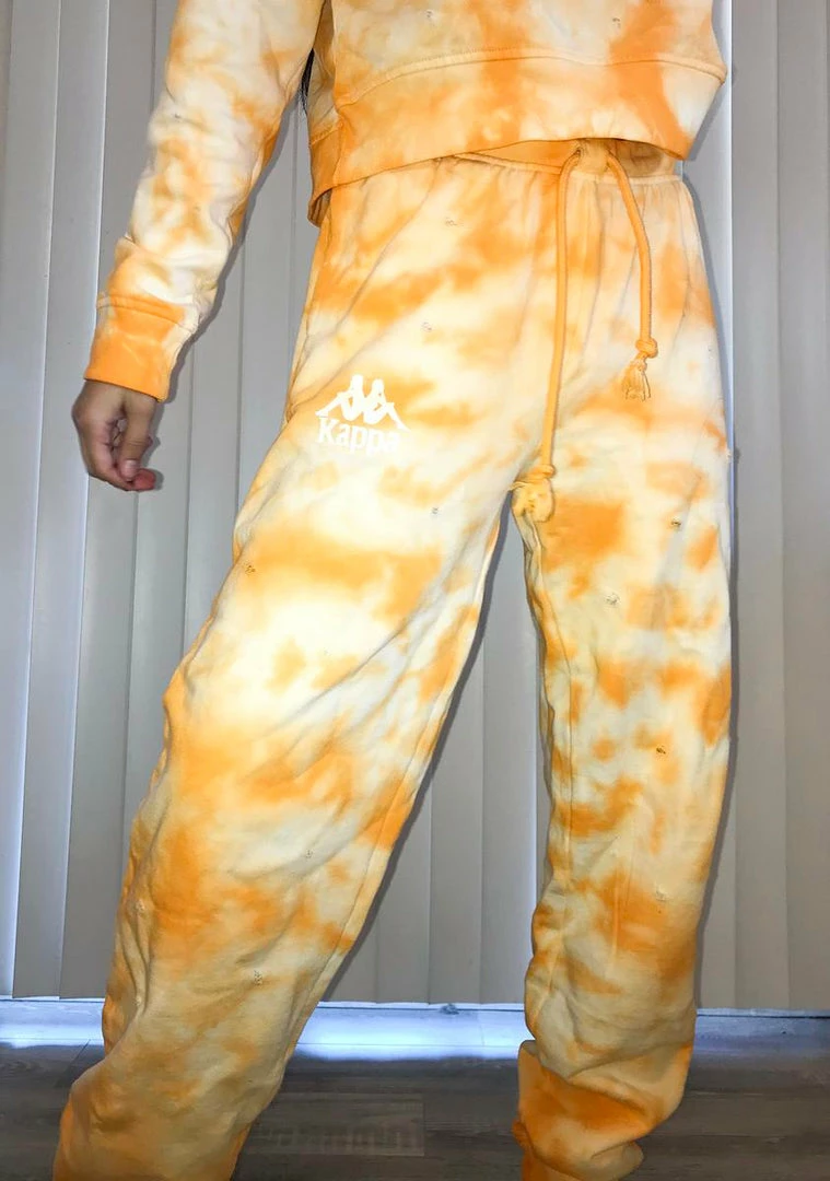 Wholesale π Kappa Camda Tie Dye Jogger Sweatpants Bottoms 𧨠3 Kappa Camda Tie Dye Jogger Sweatpants Bottoms