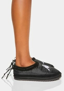 Kappa Black Authentic Mule 3 Slippers