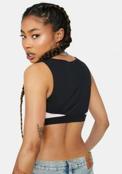 Kappa Noir Authentic Football Efin Sports Bra