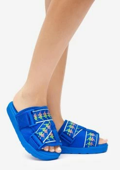 Kappa Blue 222 Banda Mitel 6 Slides Sandals