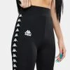 Kappa 222 Banda Cicles 2 Black Biker Shorts Bottoms