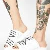 Kappa Sandals White Authentic JPN Mitel Slides