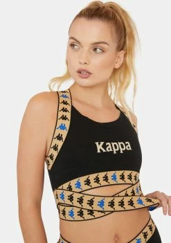 Kappa Blue Orange 222 Banda Ivohibe Bra Top Active